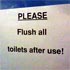 20 Funniest Bathroom Signs