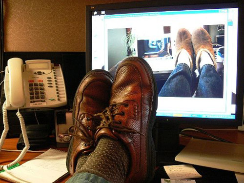 Boring at the office