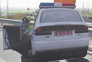 Hidden radars on the roads