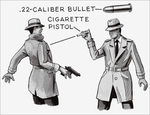 secret agents weapons