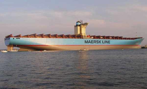 Danish container EMMA MAERSK