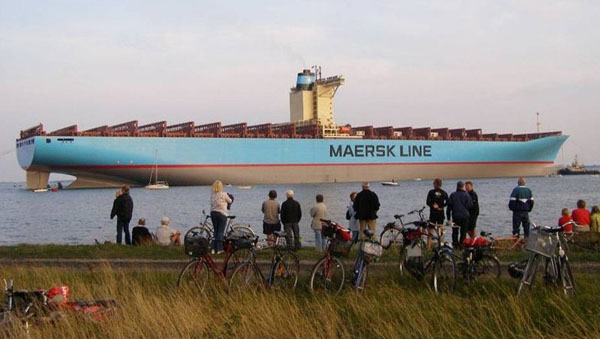 Danish container EMMA MAERSK