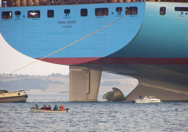 Danish container EMMA MAERSK