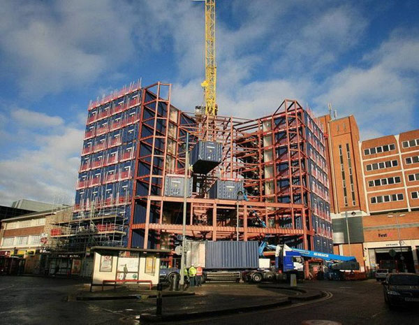 Travelodge - Hotel from containers