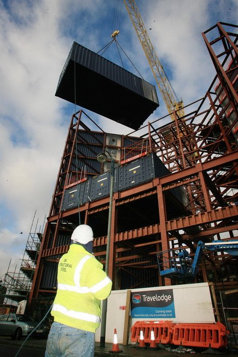 Travelodge - Hotel from containers
