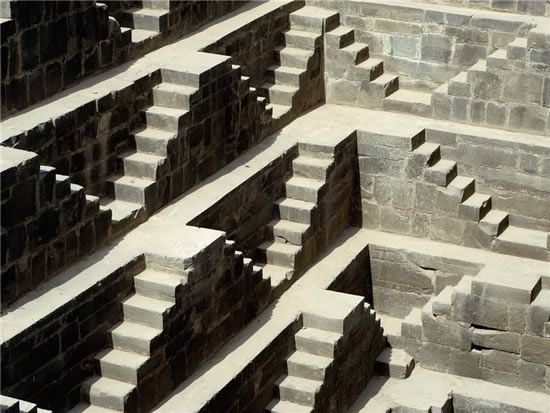 Amazing well Chand Baori India