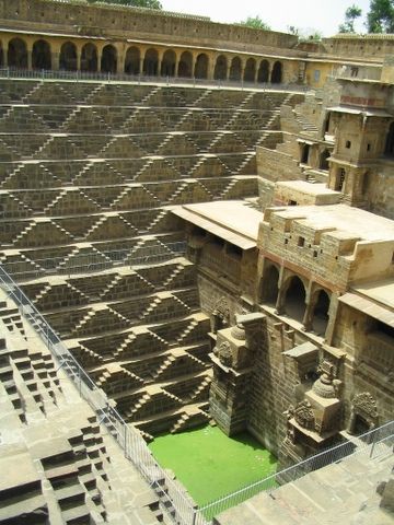 Amazing well Chand Baori India