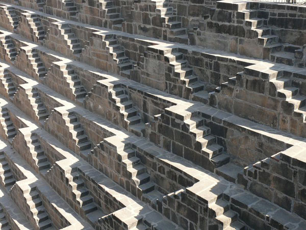 Amazing well Chand Baori India