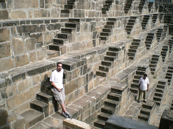 Amazing well Chand Baori India