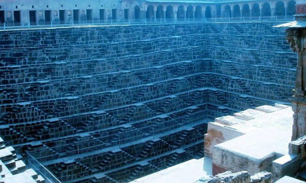 Amazing well Chand Baori India
