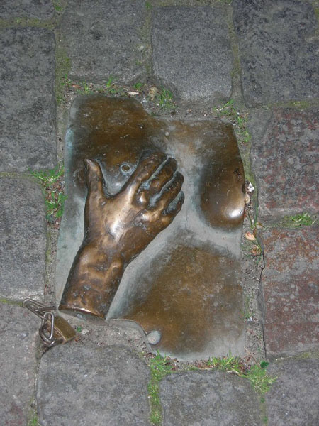 unusual stone street