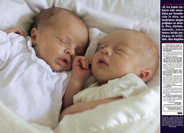 Jolie and Pitt children pics