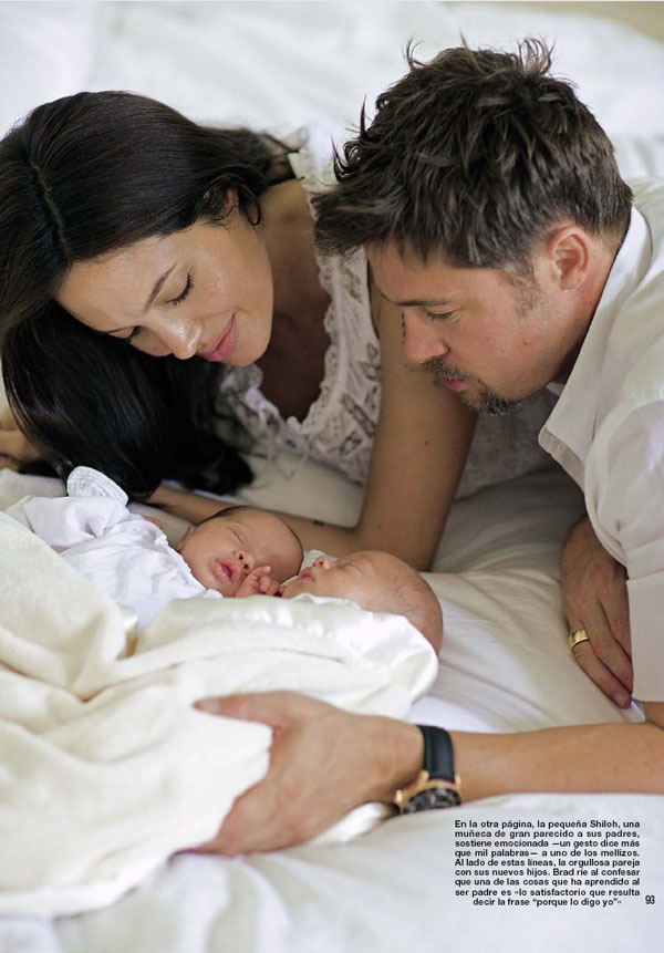 Jolie and Pitt children pics