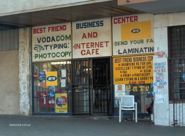 internet cafe all around the world