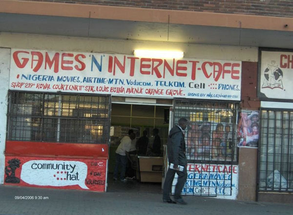 internet cafe all around the world