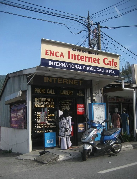 internet cafe all around the world
