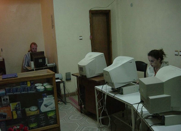 internet cafe all around the world