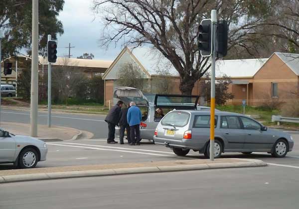 lost coffin on the road