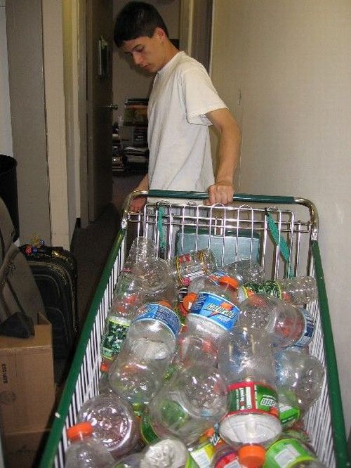 diy boat from pet bottle