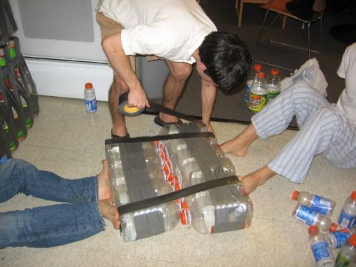 diy boat from pet bottle