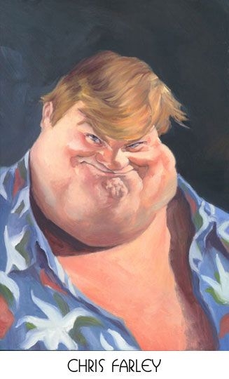 celebs caricature by Court Jones