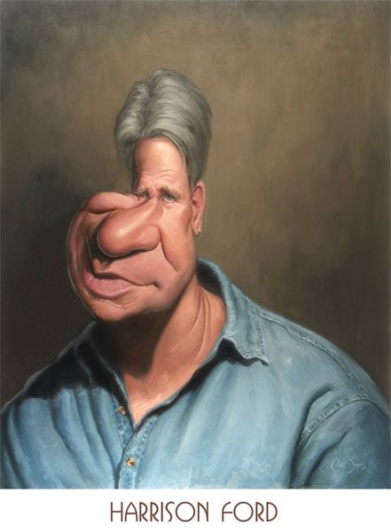 celebs caricature by Court Jones