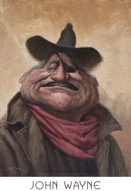 celebs caricature by Court Jones