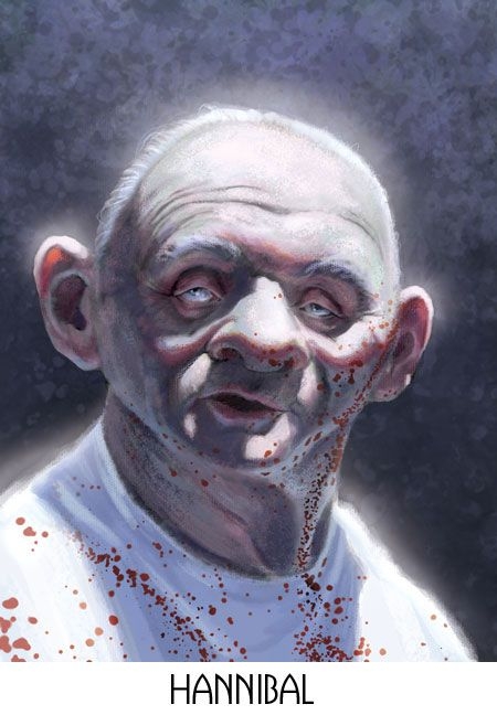 celebs caricature by Court Jones