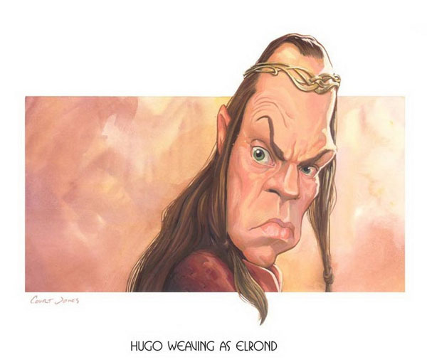 celebs caricature by Court Jones